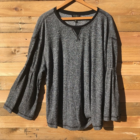Jessica Simpson Peasant Top - Picture 1 of 3